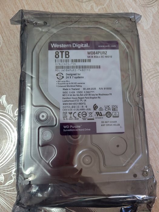 Продам новый жёсткий диск 8 Tb