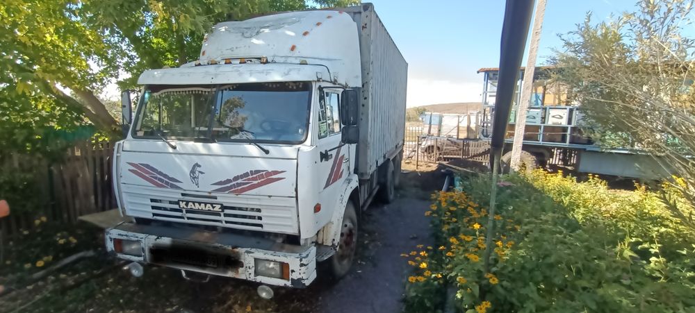 КамАЗ в хорошем состояние.