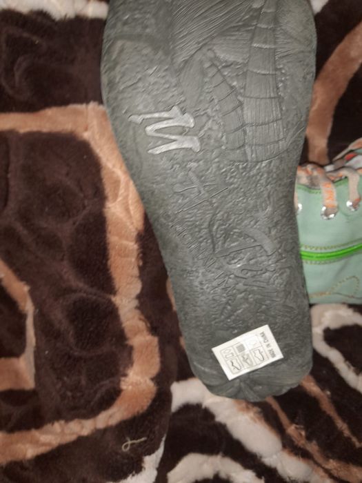 Ghete damă din piele – verzi, cu fermoar lateral – mărimea __