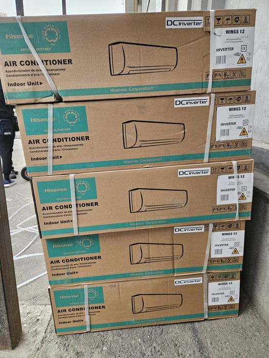Кондиционер Hisense 12 Invertor Super Aksiyada / Konditsianer