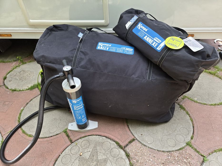 Cort rulota pe aer Kampa Rally AIR Pro 260 Plus + Anexă Kampa Pro AIR (SH)
