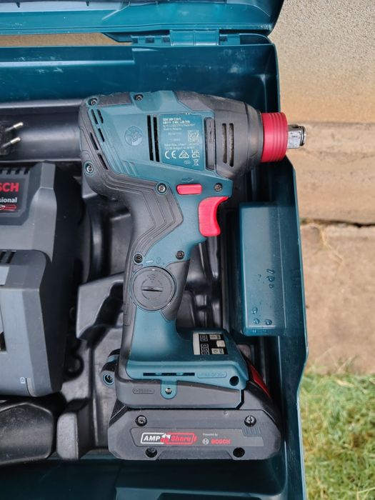 Set Bosch filetanta gsb 18v 55 și impactul biti gdx 18v 210 c . Poze reale