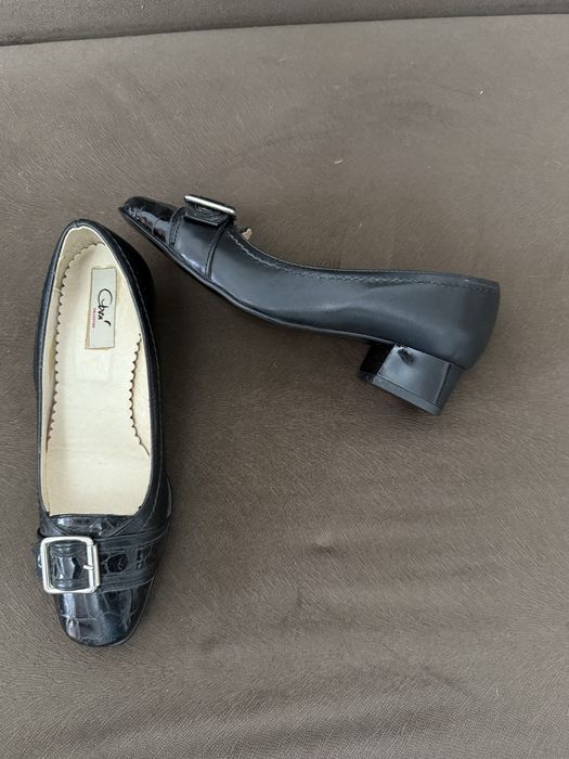 Pantofi piele naturala marime 36 Noi