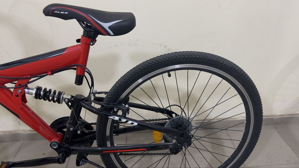 Велосипед Alex двухподвесная