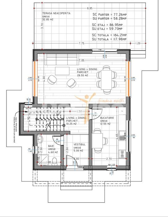 COMISION 0%, Miroslava , Casa P+1, clasa A, 288.900 Euro