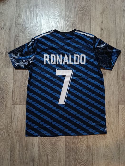 Мъжка футболна тениска  на Роналдо Реал Мадрид дракон