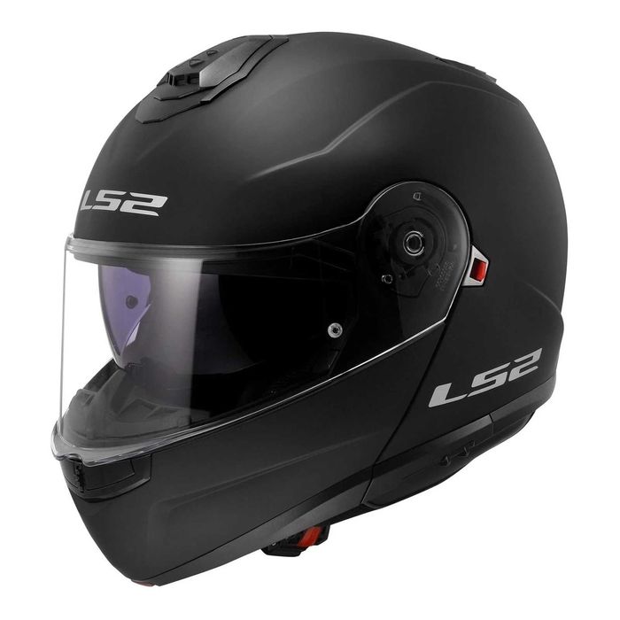Отварчема мото каска LS2 FF908 Strobe II Matt Black ,очила,размер М ,NEW