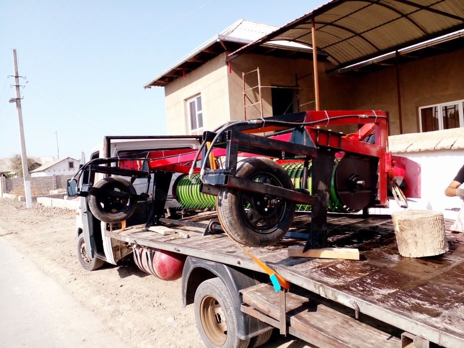 Mosh va dukkakli űsimliklarni yulib yigish agregatlarini zakazga qiber