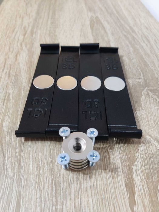 Suport placuta inmatriculare slim magnetic