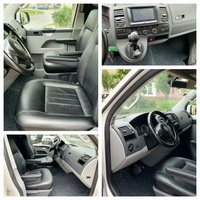 Vw Transporter T5 2.0 TDI 140 CP, 4X4 , AUTOMATA, 2013, 2x usi laterale