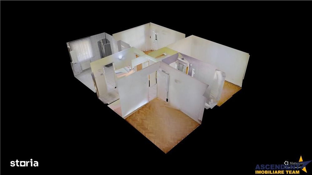 3D!Apartament 3 camere decomandat, zona Calea Bucuresti, Brasov