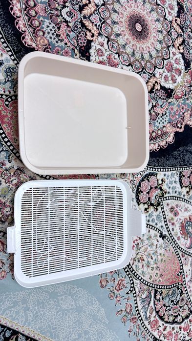 Лоток для кошки (с ситом)