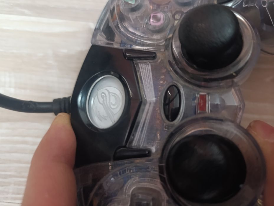 Джостик ps2 с подсветкой[плохое состояние]