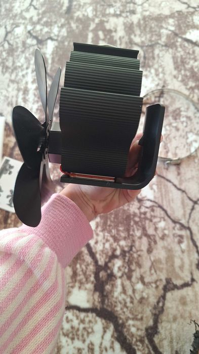 Голям Висококачествен вентилатор за камина печка, за кюнци