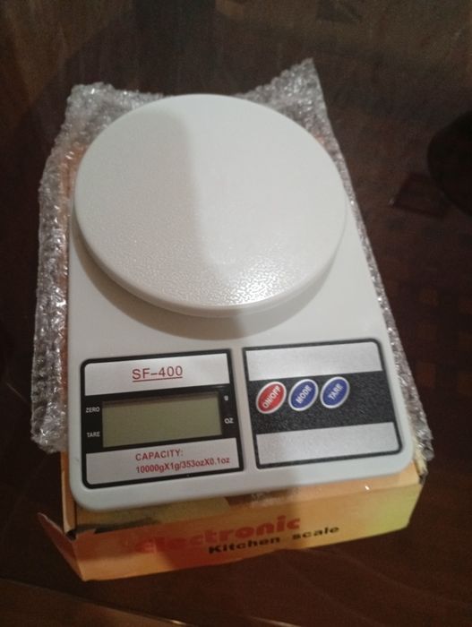 Кухонные весы новые