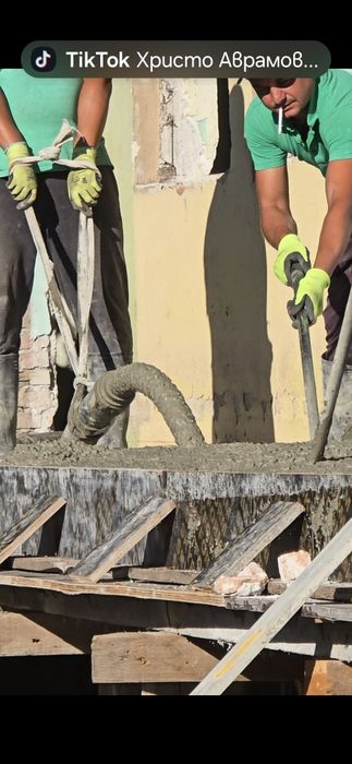 Стационарна бетон помпа Силистра заливане на трудно достъпни терени