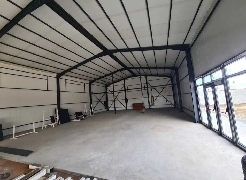 Vând hală metalică lucrăm fără avans