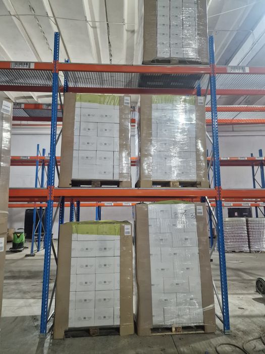 Rafturi metalice depozitare paleti profesionale