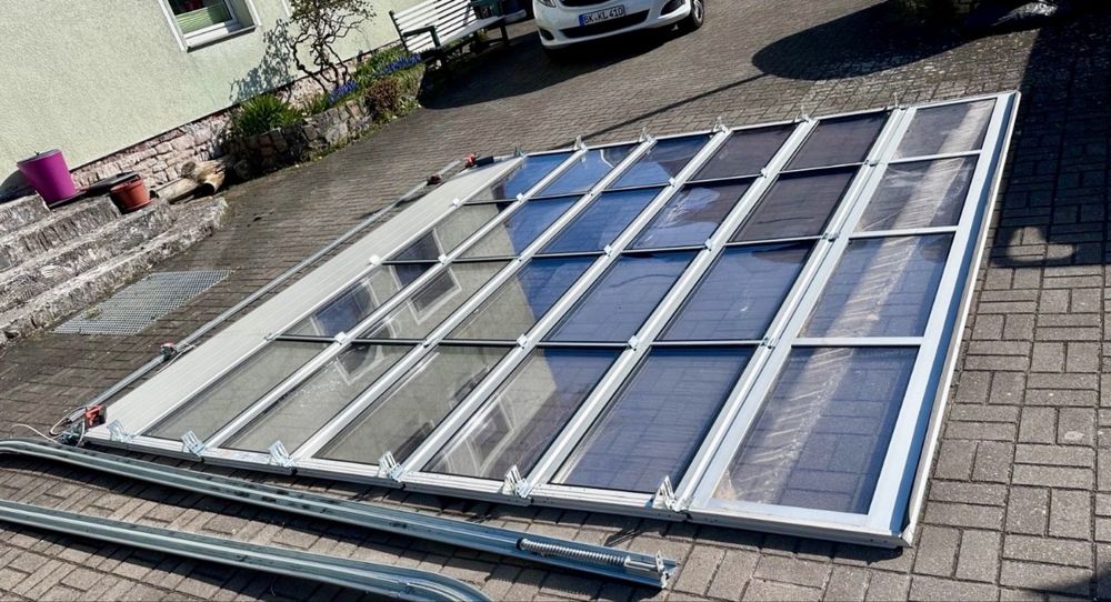 USA SECTIONALA INDUSTRIALA Hormann 2025  garaj hala H 400 x L 400 Garantie