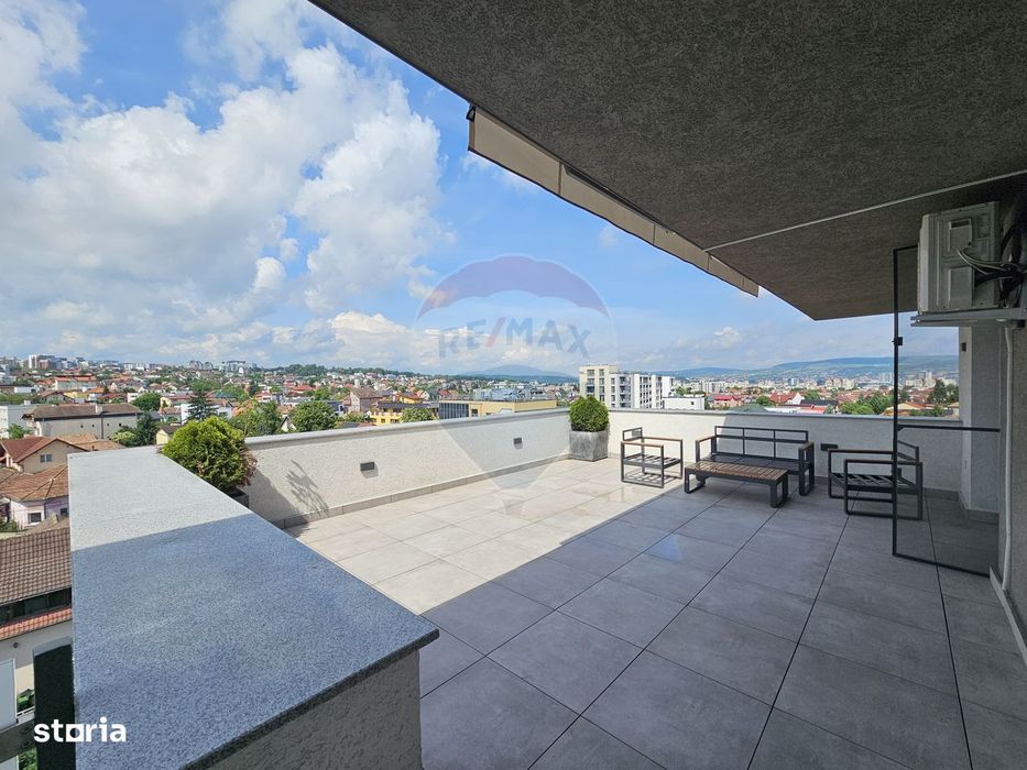 Deasupra tuturor! Penthouse cu 3 camere de închiriat în zona Brancusi