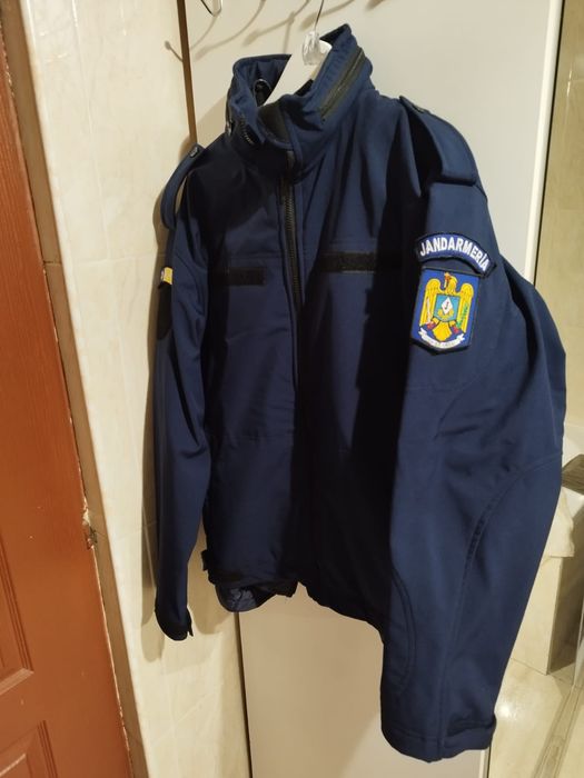 Geaca jandarm modern cu captuseala detasabila