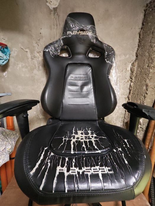 Гейминг стол Playseat - L33T, черен