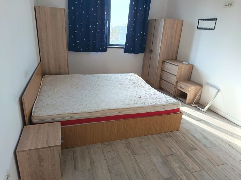 Apartament 2 camere utilat pe termen lung, bloc nou de 6 apartamente, la 7 km de București. Parc, teren minigolf, restaurant