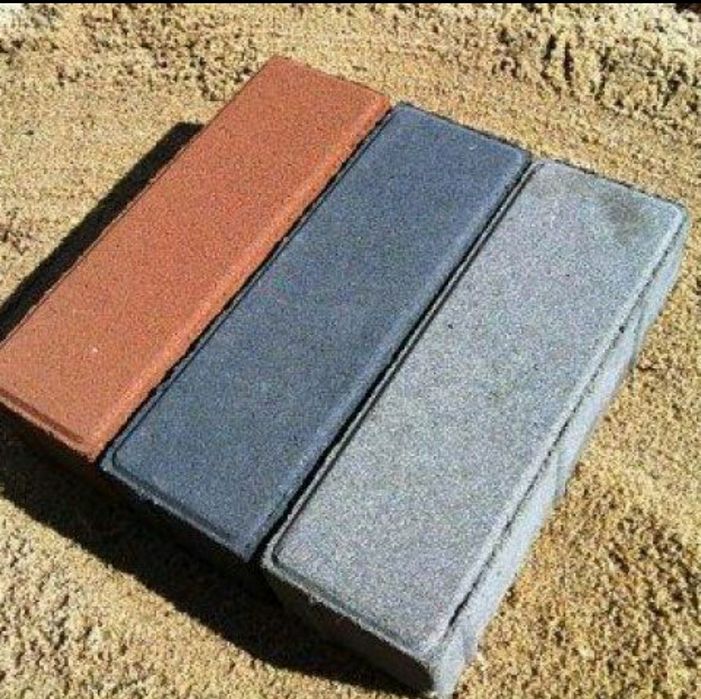 Поребрик Брусчатка Бордюр Пескоблок Шлакоблок ФБС ШБС кольца КС