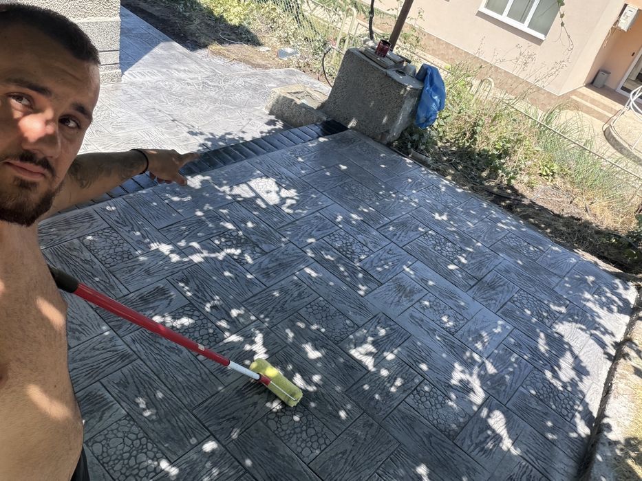 USA BETON USA щампован бетон