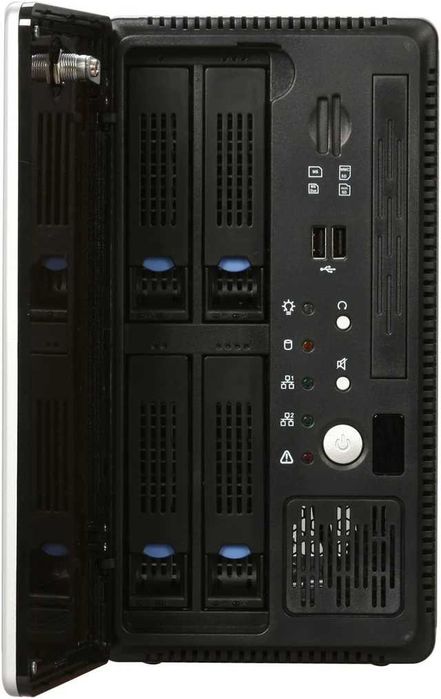 Mini NAS Chenbro + дъно Gigabyte MB10-DATTO-07 (Xeon D-1521, 2x10G LAN) 16GB RAM