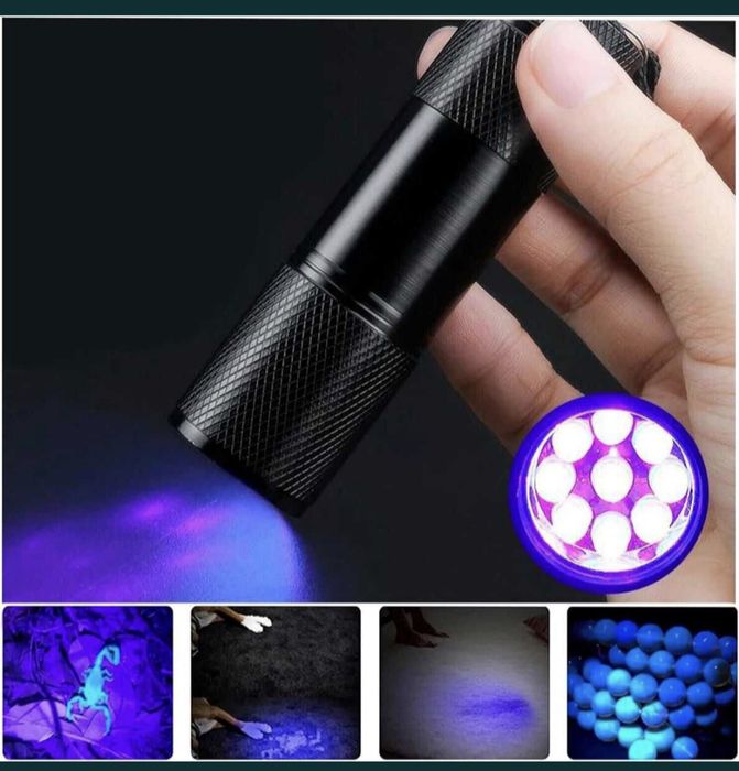 Ультрафиолет лампа уф с светильник UV ультрафиолетовая UF фонарь