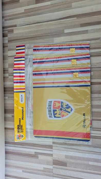 Mouse pad logo România,nou.