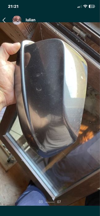Vand capace originale oglinzi Bmw F10/F11 culoare negru