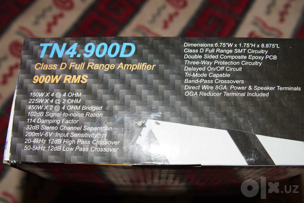 Soundstream TN4.900D 4-канальный усилитель
