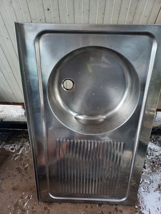 Българска мивка алпака,шкаф,емайлирана