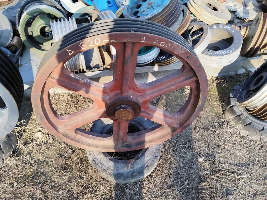Fulie 620 mm cu 4 curele generator