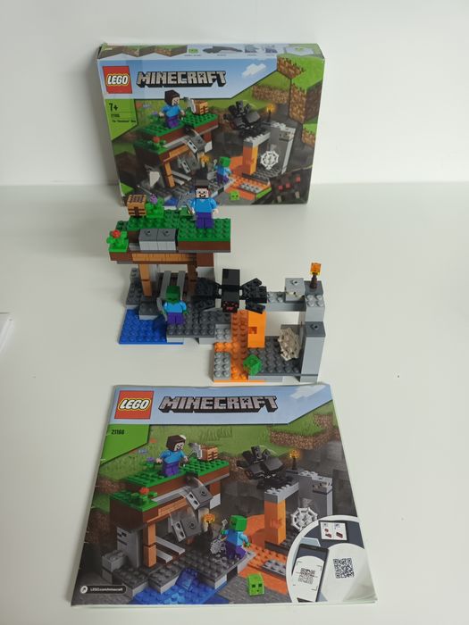 Lego Minecraft original Mina abandonata 21166