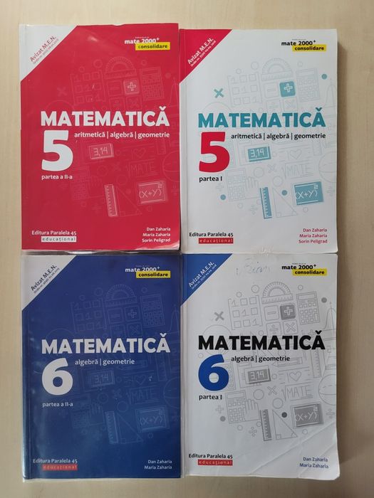 Culegeri  Matematica clasele 5-8
Paralela 45, Art (Clubul Matematicien
