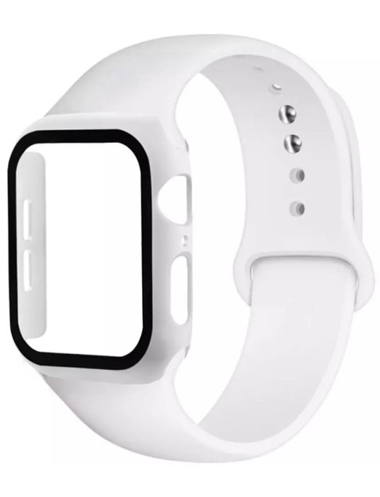 Curea Direct + Husa Carcasa Detasabila Compatibila Ceas Apple Watch