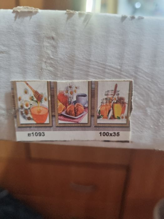 Кухонные часы-картина