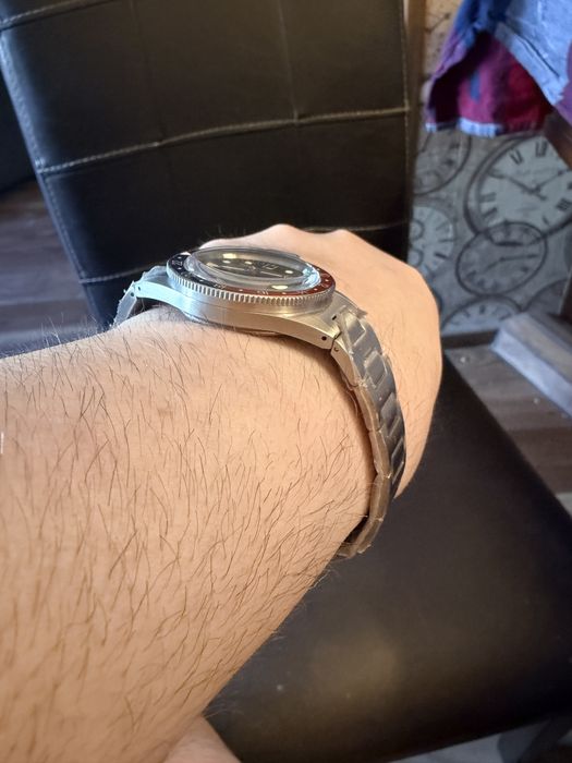 Ceas automatic yema Superman Pepsi Editie Limitata nou pret 1000 euro