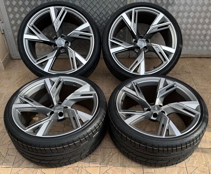 NOI ! Jante + Anvelope Audi RS6 RS7 C8 4K - 22” inch Originale ! Q8 SQ8 RSQ8
