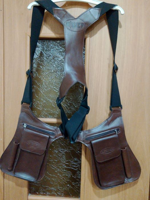 Кожаные изделия-(KISSER)-Сумка Кобура