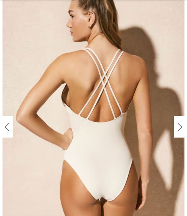 Нов бански с етикет и лепка