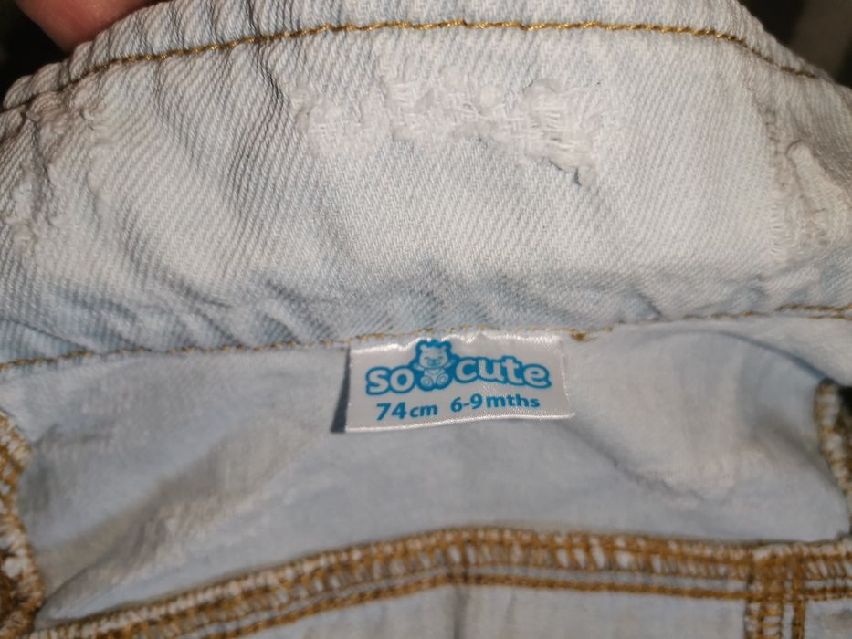 Geaca de blugi marimea 74