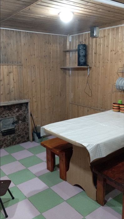 Семейная баня на дровах