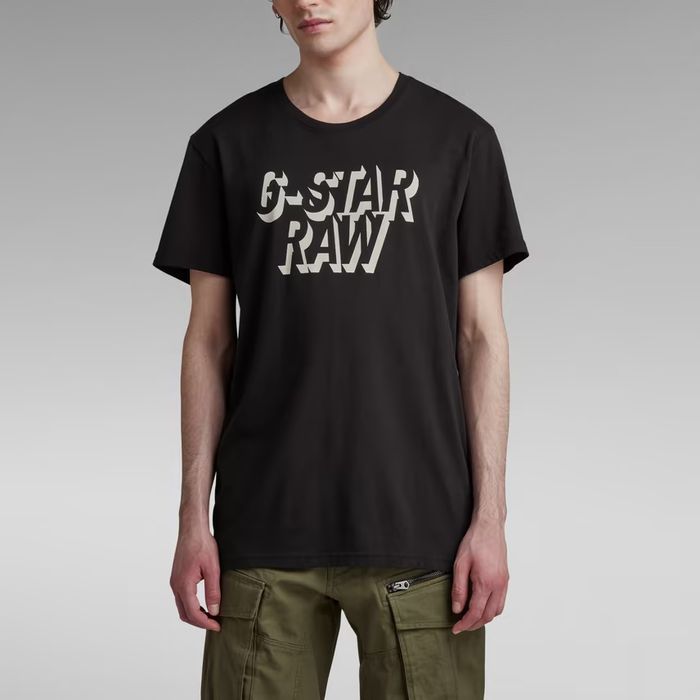 Оригинална НОВА тениска G-Star Raw Retro Shadow S , M мъжка черна
