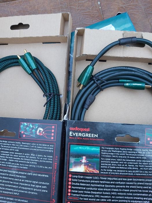 Cablu RCA evergreen