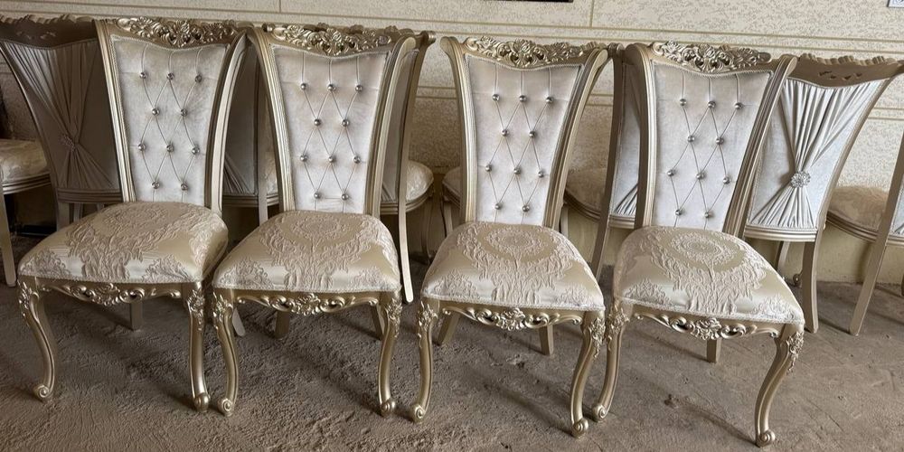 12 talik stol stul holati yangi 2 marta ishlatilingan