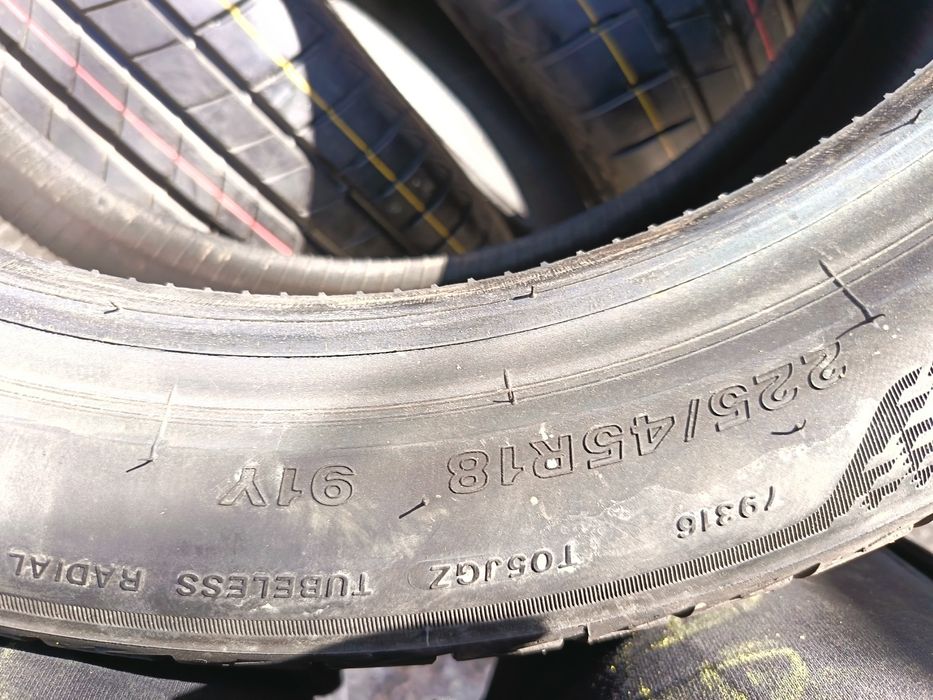 Anvelope vara 225 45 18 Bridgestone 2020 nefolosite